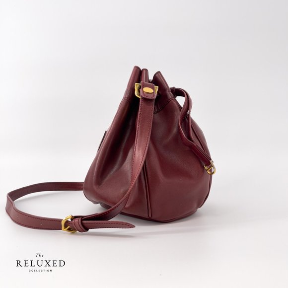 Vintage Cartier Bordeaux Leather Must de Cartier - Picture 7 of 11